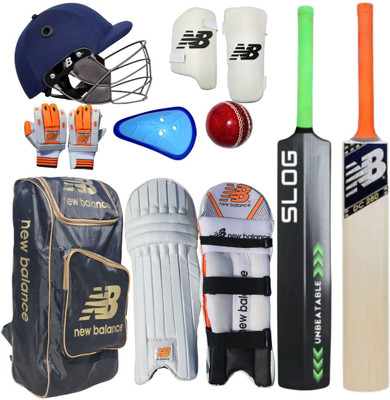 Solutions24x7 SALE OFFER FULL SIZE CRICKET SET KIT WITH 1 PVC BAT FREE USE UNISEX 15+YRS Cricket Kit