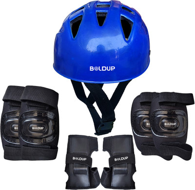 BOLDUP Protective Set Guard for Skating, Cycling & Skateboarding(Blue) Skating Kit