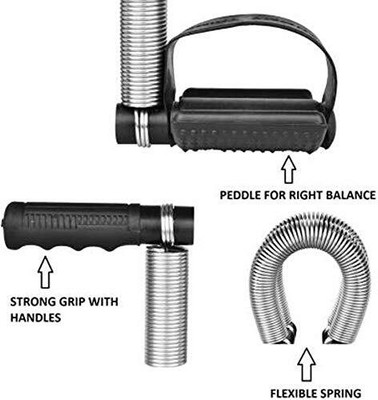 single trimer Premium Tummy Trimmer with Toning Tube | Combo Tummy Trimmer | gym & Home Ab Exerciser(Multicolor)