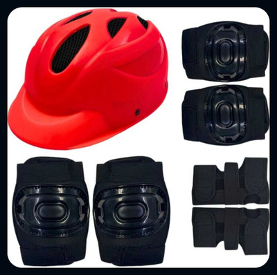 STYRKR NKids Safety Kit for Cycling and Skating With Helmet@87 Skating Kit