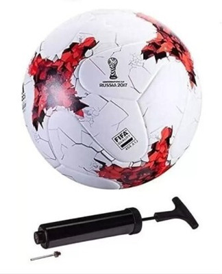 PRISAMX Russia Football Full Size-5 no. with 6inch air Pump and pin Football Kit