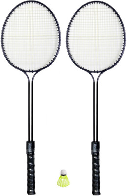 STYRKR 2 PC Badminton set with Nylon shuttle cock Badminton Kit
