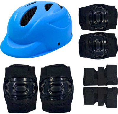 STYRKR NewKids Safety Kit for Cycling and Skating With Helmet@33 Skating Kit