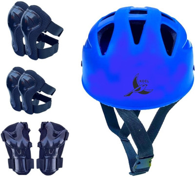 Koel Cycling Kit | Helmet Elbow | Knee |Hand Guard | Heavy Accessories Skating Kit