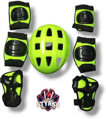 STYRKR Skating Protection Kit Helmet Elbow Guard Knee Guard Hand Guard Skating Kit