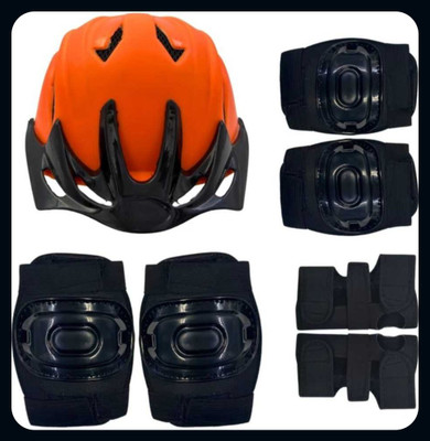 STYRKR NKids Safety Kit for Cycling and Skating With Helmet@21 Skating Kit