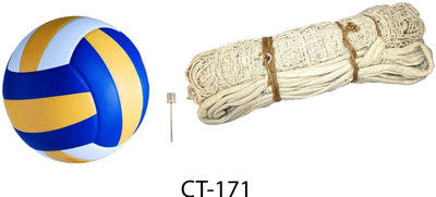 Y2M Classic Volleyball With Cotton Net CT-171 Volleyball Kit