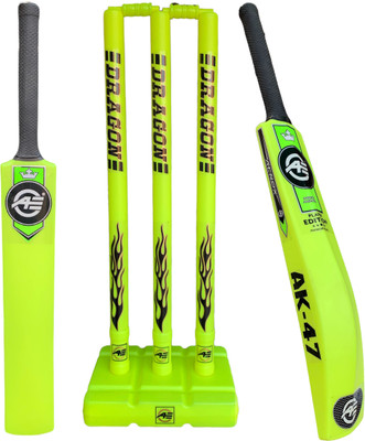 Aenox AK-47 BEST FOR JUNIOR / YOUTHPVC BAT/STUMP SET Cricket Kit