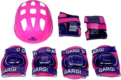 gargi sports 4-in-1 Skating Protective Gear Kit – Helmet, Knee Pads, Elbow Pads & Palm Guards Skating Kit