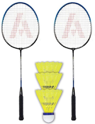 ARI Badminton Set, Badminton Racket Set of 2 & 3 Pcs Shuttlecock Badminton Kit