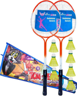 SPO Zone Racket kit combo-105 Badminton Kit