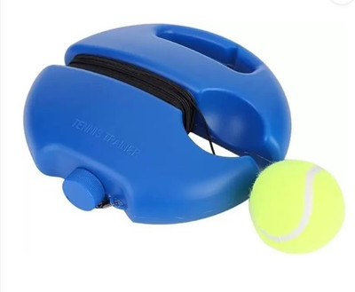 GKzon Tennis Trainer Rebound Ball Solo Tennis Training (No Racket Included) Kit Cricket Kit