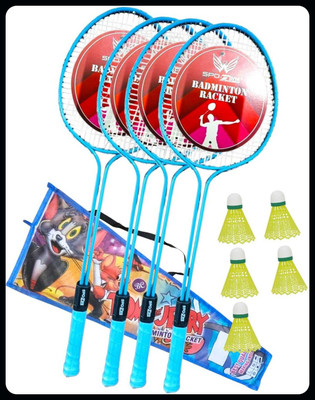SPO Zone Racket kit combo-166-173 Badminton Kit