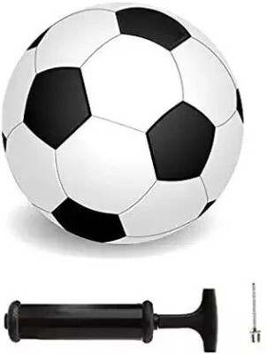 ETAHMART BLACK & WHITE FOOTBALL Football - Size: 5 Football Kit