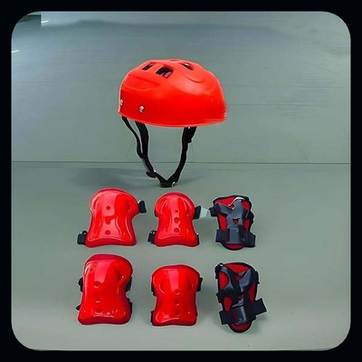 prikli Skating Kit Cycling Safety Kit Set of 7pcs Skating Guard Cycling helmet_pri Skating Kit