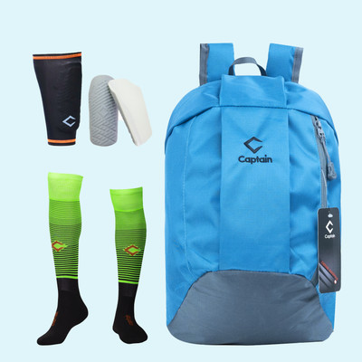 CAPTAIN KIT COMBO FOOTBALL SOCKS WITH SHINGUARDS Football Kit