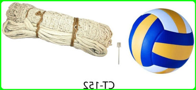 zxxxt md_Kit_Premium Quality Volleyball With Cotton Net CT-152 Volleyball Kit