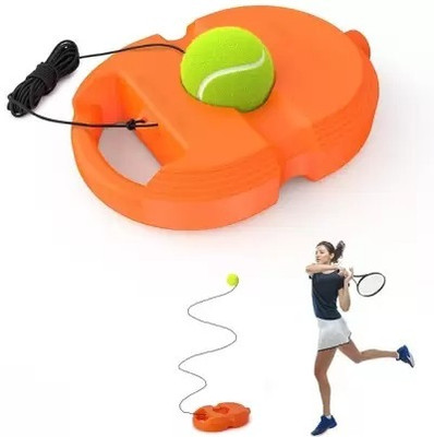 Isotiya Self-Study Training Tennis Trainer Rebound Balls with Rope Practice Tool Tennis Kit