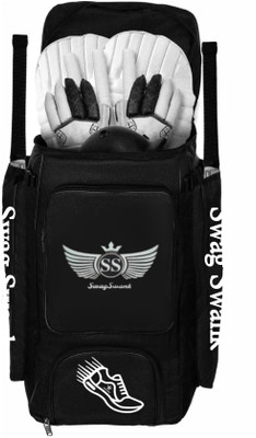 swagswank cricket kit bag(Black, Backpack)
