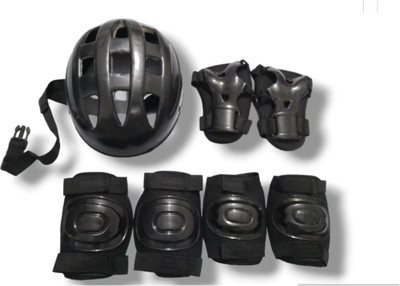 Crc cycling & skating helmet with 1 helmet 1 pair elbow pad 1pair knee pad Skating Kit