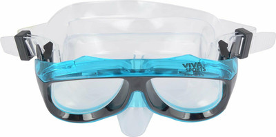 VECTOR X Combo Diving Set Clear & Light Blue Swimming Kit