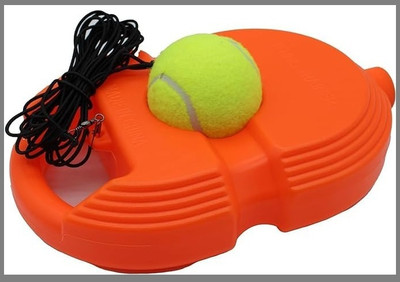 QUEENOX Tennis Trainer Rebound Ball with String Trainer Set Self Tennis Practice Ball-02 Tennis Kit