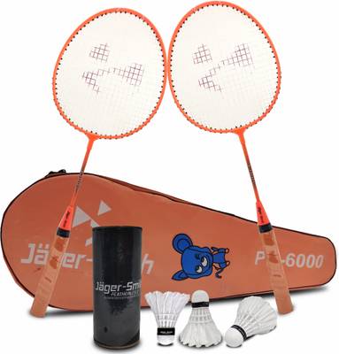 Jager-Smith PB-6000 Combo & Featherlite 2 Shuttle Kids Badminton Kit