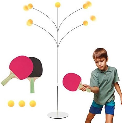 Zuuluzrs Table Tennis Trainer Indoor Outdoor Adults Teenagers for Rebound Rackets TIME Table Tennis Kit