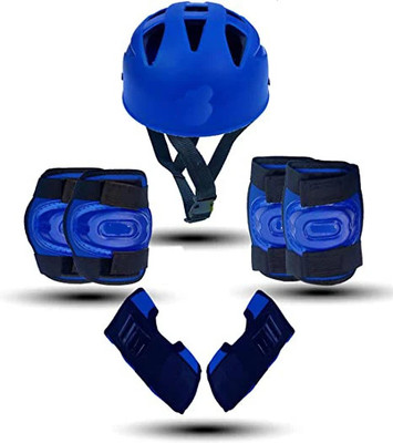 prikli Protective Set for Cycling Skateboard Scooter Age [3-7]yrBlue Small Skating Kit Skating Kit