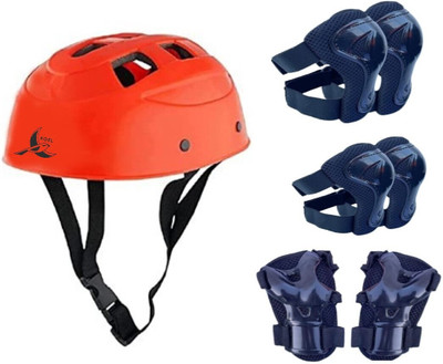 Koel Cycling Kit | Helmet Elbow | Knee |Hand Guard | Heavy Accessories Skating Kit