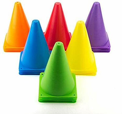 RIO PORT Cone Marker Pack of 6(Multicolor)