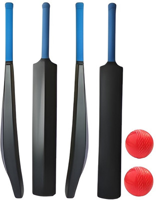 kickmixsports PVC Plastic Bat With 1 Wind Ball Cricket Kit