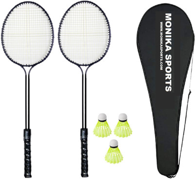 STYRKR Practice Quality Double Shaft Racket Badminton Kit