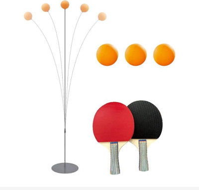 CountryLink Best Table Tennis Ping Pong Rebound Rackets and Balls Base Training Practice Toy Table Tennis Kit