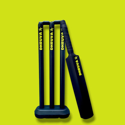 Dhruva PVC/PLASTIC Cricket Kit Size 2 For 6-7 Years Kids Cricket Kit