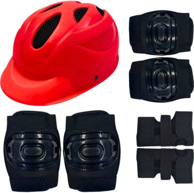 STYRKR NewKids Safety Kit for Cycling and Skating With Helmet@87 Skating Kit
