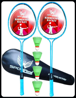 SPO Zone Racket kit combo-130-209 Badminton Kit