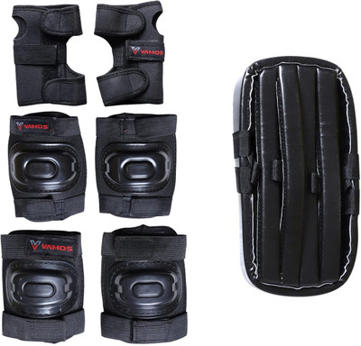 VAMOS Protection helmet with knee, elbow & wrist guard for 6-15yrs Kids Skating Kit