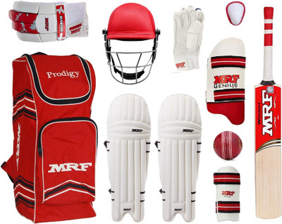 HF MRF Prodigy Edition Set Of 5 no ( Ideal for 10-12 Years ) Cricket Kit