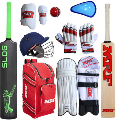 Solutions24x7 SALE OFFER FULL SIZE CRICKET SET KIT WITH 1 PVC BAT for 15+YRS Cricket Kit