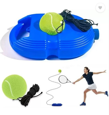 Playvista Tennis & Cricket Practice Ball with String Trainer Ball Set for Kids Tennis Kit