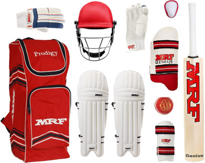 HF MRF GRAND Virat Kolhi VK-18 Set of 6 NO ( Ideal For 11-14 Years ) Complete Cricket Kit