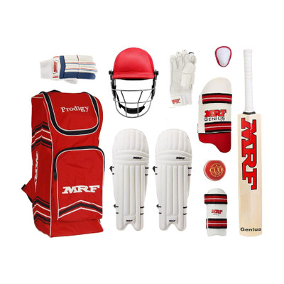 HF MRF GRAND Virat Kolhi VK-18 Set of 6 NO ( Ideal For 11-14 Years ) Complete Cricket Kit