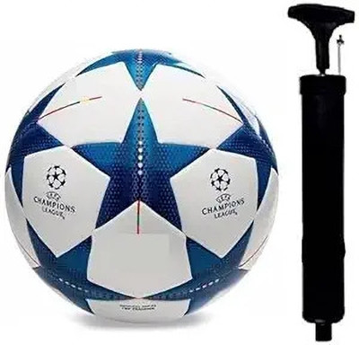PRISAMX Bluestar Football with Air Pump Football Kit