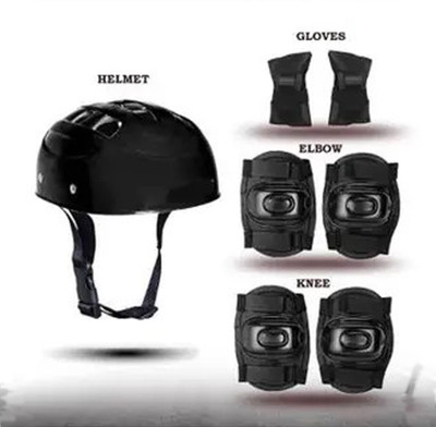 prikli Premium Latest Design Adjustable Multipurpose Cycling / Skating Kit Cycling Kit