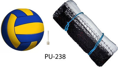 Y2M Amazing Quality Volleyball With Nylon Net PU -238 Volleyball Kit