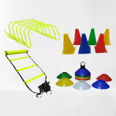AS Agility Speed Hurdle, Speed Ladder, Soccer Cone, & Cone Marker Football Kit