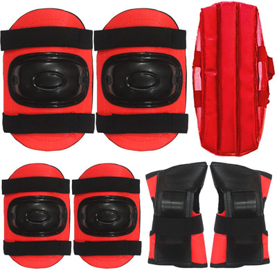 Rakso Protective Set for Cycling Age 3 to 7 Year Blue Small Skating Kit Skating Kit