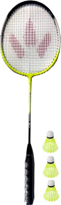 STYRKR 2000 Aluminum Body Light Weight Badminton Racket with 3 Nylon Shuttle Badminton Kit