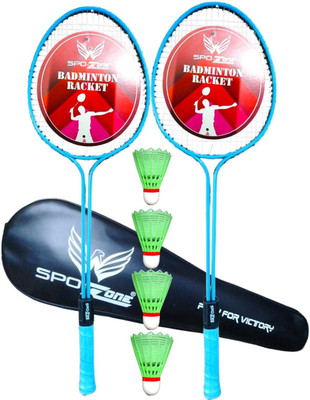 SPO Zone Racket kit combo-130 Badminton Kit